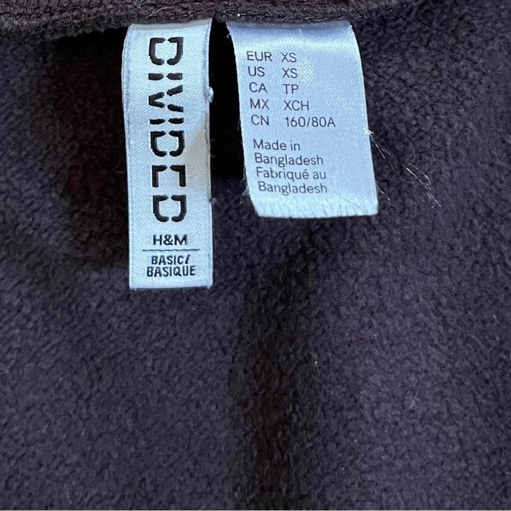 H&M (Divided) Chocolate Brown Cosy Crewneck Sweatshirt. Women's XS - Picture 8 of 9